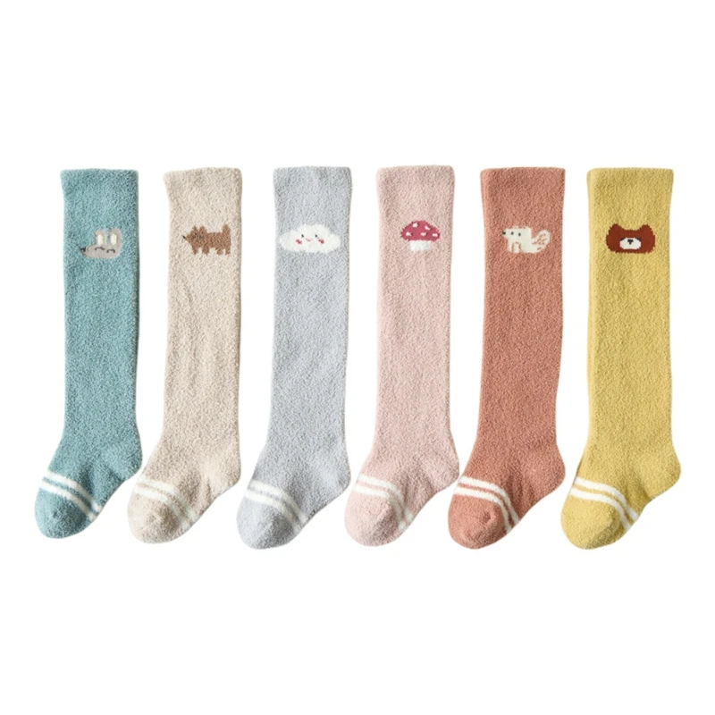 Baby Fleece Knee Socks Leg Warmers Unisex Girls Boys Knee Socks over Knee Stockings Cartoon Bear Long Knee Socks
Baby Fleece Knee Socks Leg Warmers Unisex Girls Boys Knee Socks over Knee Stockings Cartoon Bear Long Knee Socks