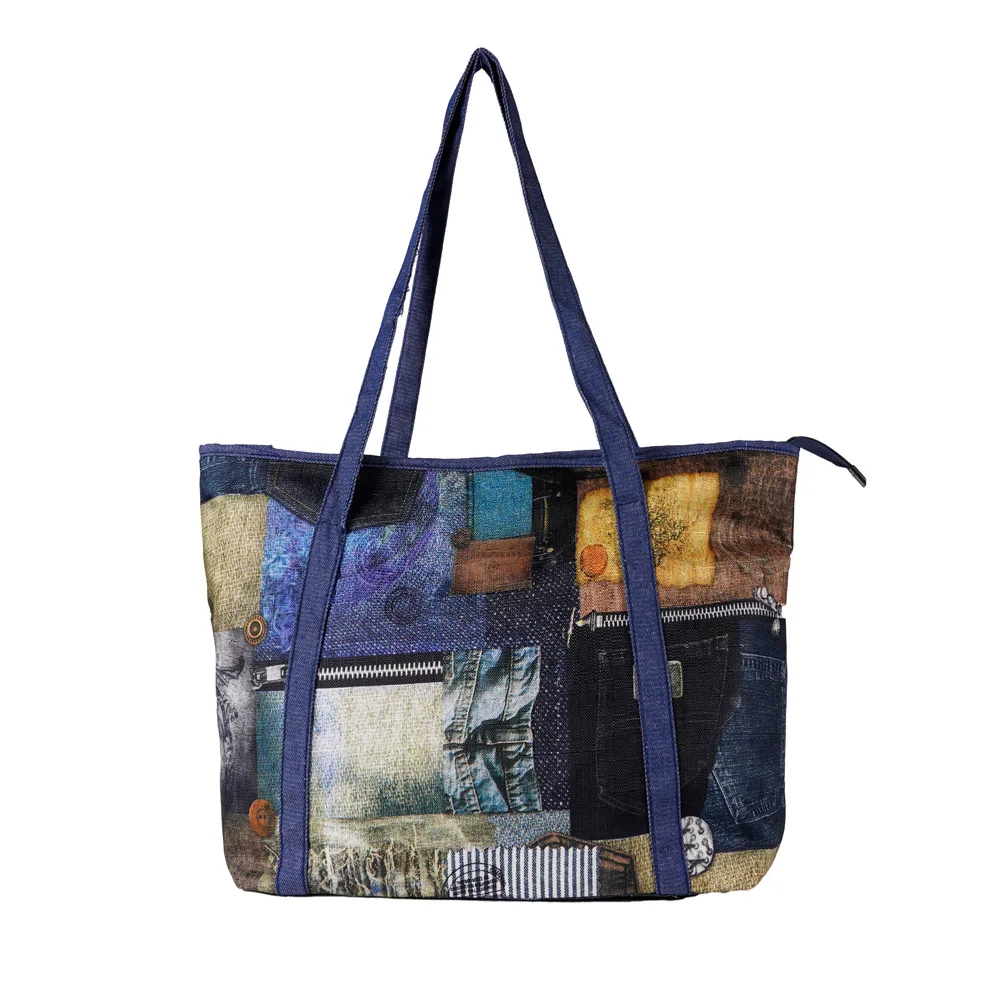 Ladies canvas shoulder bag temperament large capacity handbag simple atmosphere tote bag 2021 new spot
Ladies canvas shoulder bag temperament large capacity handbag simple atmosphere tote bag 2021 new spot