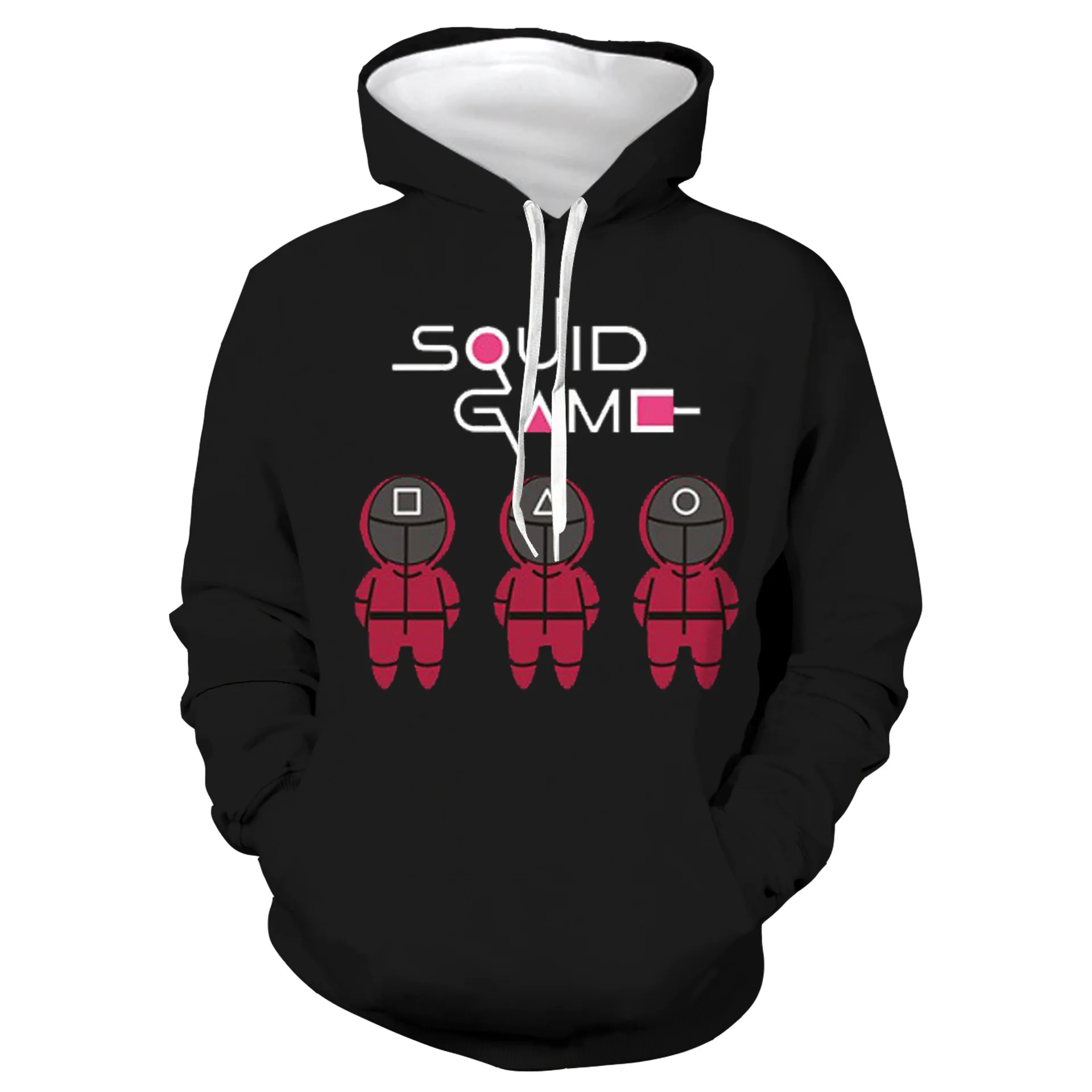 Streetwear Men Women Children Squid Game Hoodies Casual Fashion 3D Printed Pullover Hooded Sweatshirts Casual Boy Girl Kids Tops
Streetwear Men Women Children Squid Game Hoodies Casual Fashion 3D Printed Pullover Hooded Sweatshirts Casual Boy Girl Kids Tops