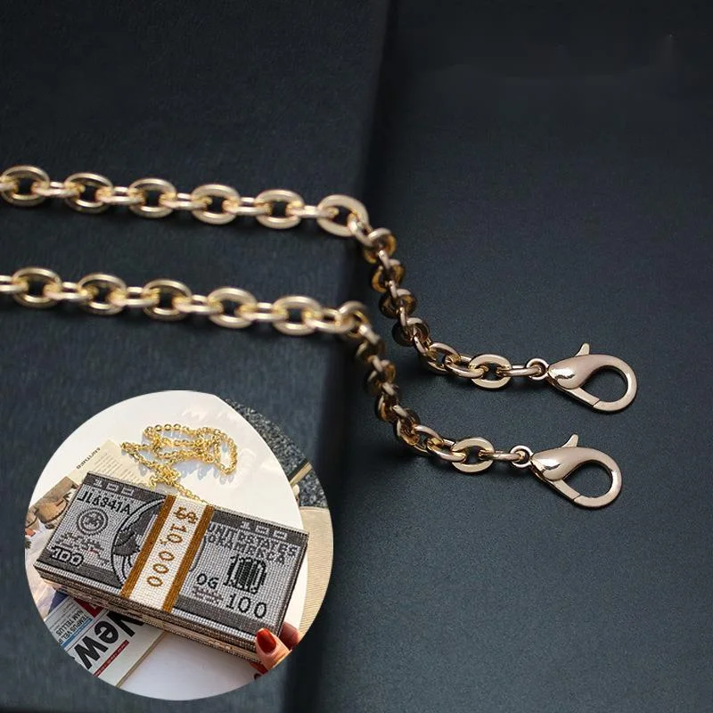 10pcs Fashion Zinc Alloy Flat O-shaped Chain With Lobster Buckle Rose Gold Electroplating Iron Applicable To Various Packages
10pcs Fashion Zinc Alloy Flat O-shaped Chain With Lobster Buckle Rose Gold Electroplating Iron Applicable To Various Packages