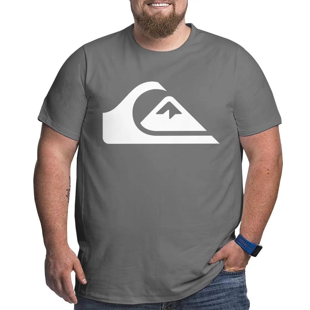 fashion Quiksilver white Logo 100% Cotton T Shirts for Big Tall Man Oversized Plus Size Top Tee Men's Loose Large Top
fashion Quiksilver white Logo 100% Cotton T Shirts for Big Tall Man Oversized Plus Size Top Tee Men's Loose Large Top