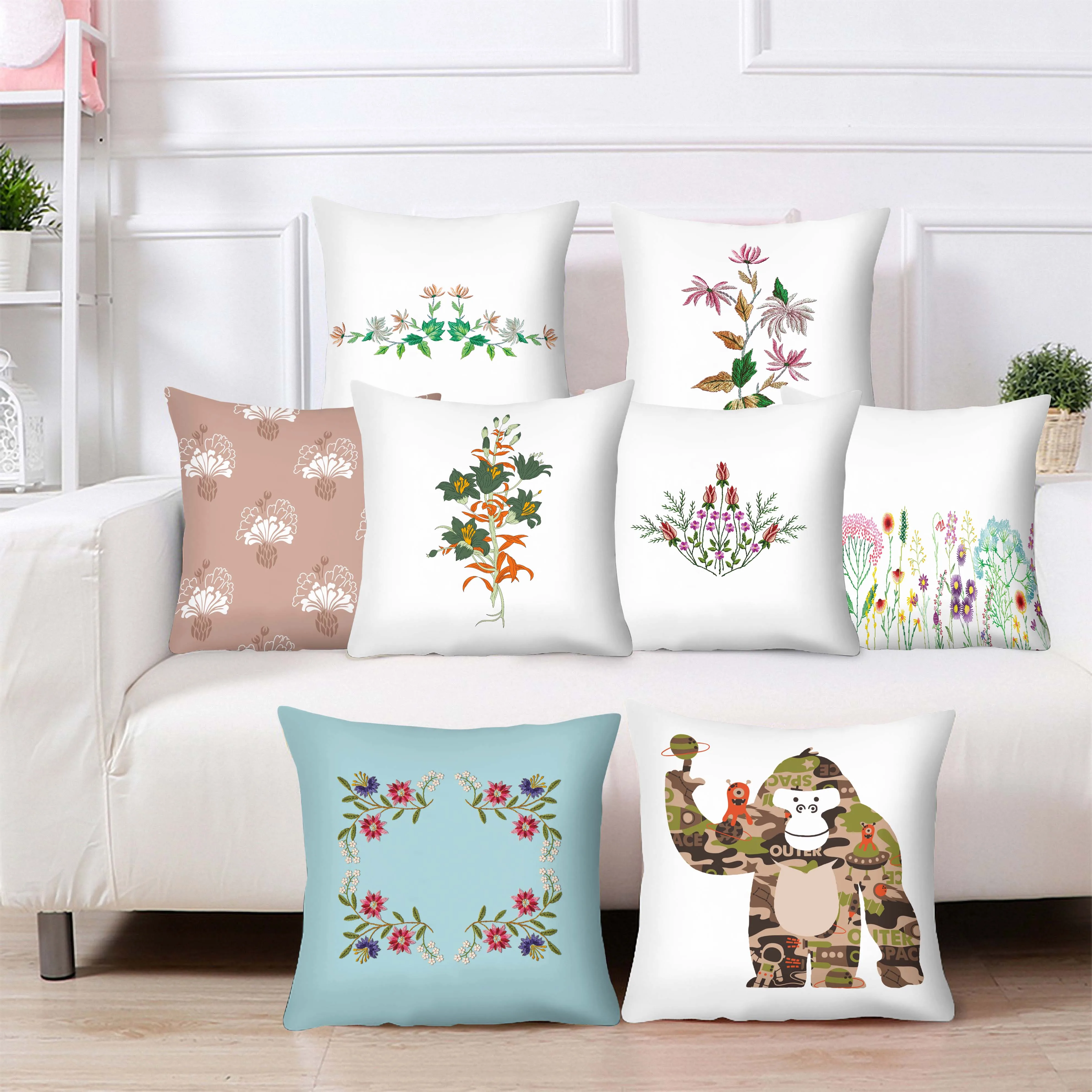 Plants Pillow cases decorative pillows decorative for living room Nordic cojin pillow sofa cushions throw pillow cover 45x45
Plants Pillow cases decorative pillows decorative for living room Nordic cojin pillow sofa cushions throw pillow cover 45x45