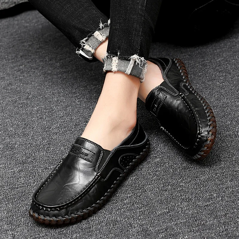 Brand New Comfortable Casual Leather Shoes Men Loafers Split Leather Men Shoes Flats Hot Sale Moccasins Shoes Plus Size 48 
Brand New Comfortable Casual Leather Shoes Men Loafers Split Leather Men Shoes Flats Hot Sale Moccasins Shoes Plus Size 48