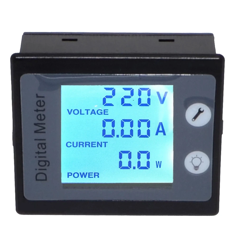 AC Single Phase Digital LCD Wattmeter Power Meter 220V 10A Voltage Current Energy Electricity Power Consumptio Meter
AC Single Phase Digital LCD Wattmeter Power Meter 220V 10A Voltage Current Energy Electricity Power Consumptio Meter