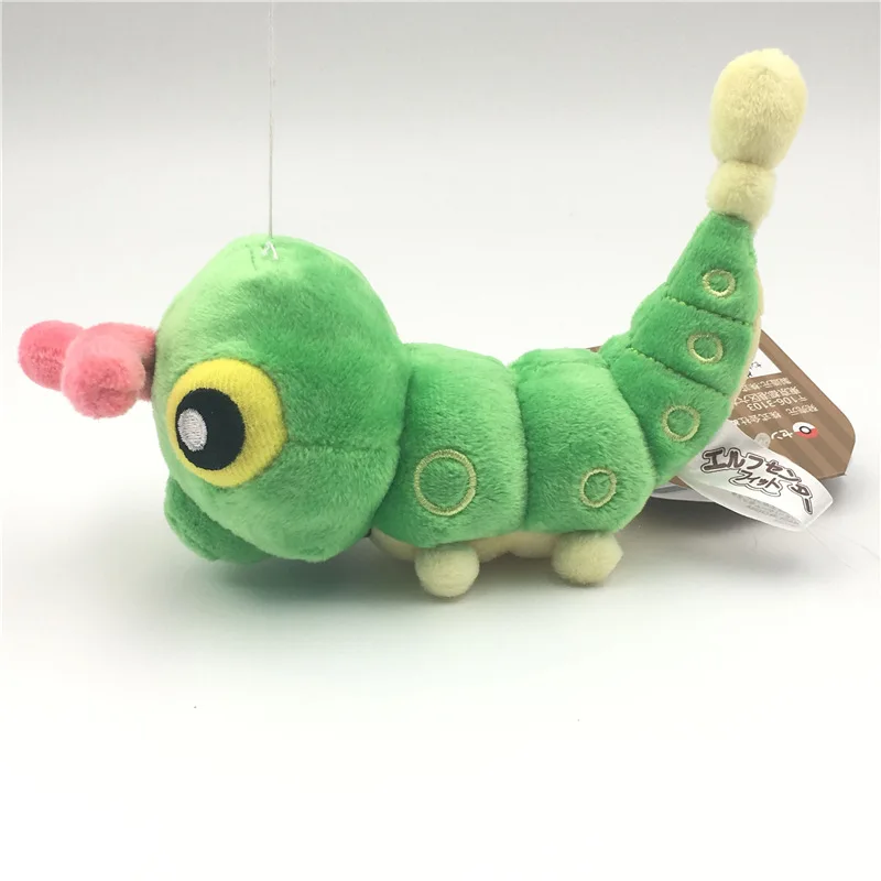 new 5" 12cm Green Worm Caterpie Plush Toy Metapod Stuffed Animal Figure Soft Toys Children Gift
new 5" 12cm Green Worm Caterpie Plush Toy Metapod Stuffed Animal Figure Soft Toys Children Gift