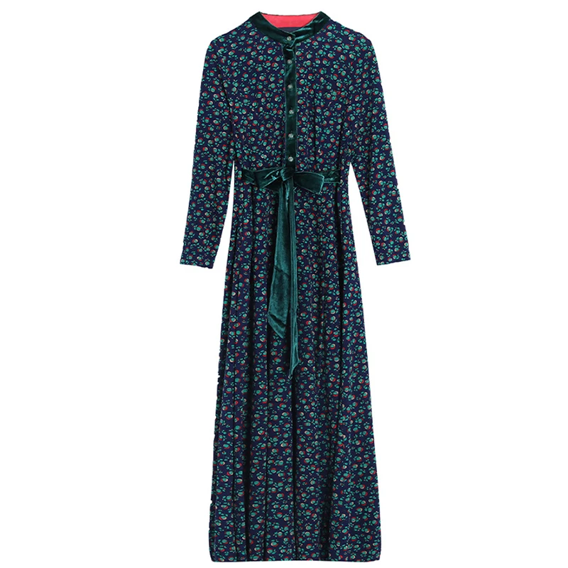 Vintage Cotton Autumn Winter M-3XL Plus Size Print Dress Women Elegant Long Sleeve Floral Dress
Vintage Cotton Autumn Winter M-3XL Plus Size Print Dress Women Elegant Long Sleeve Floral Dress