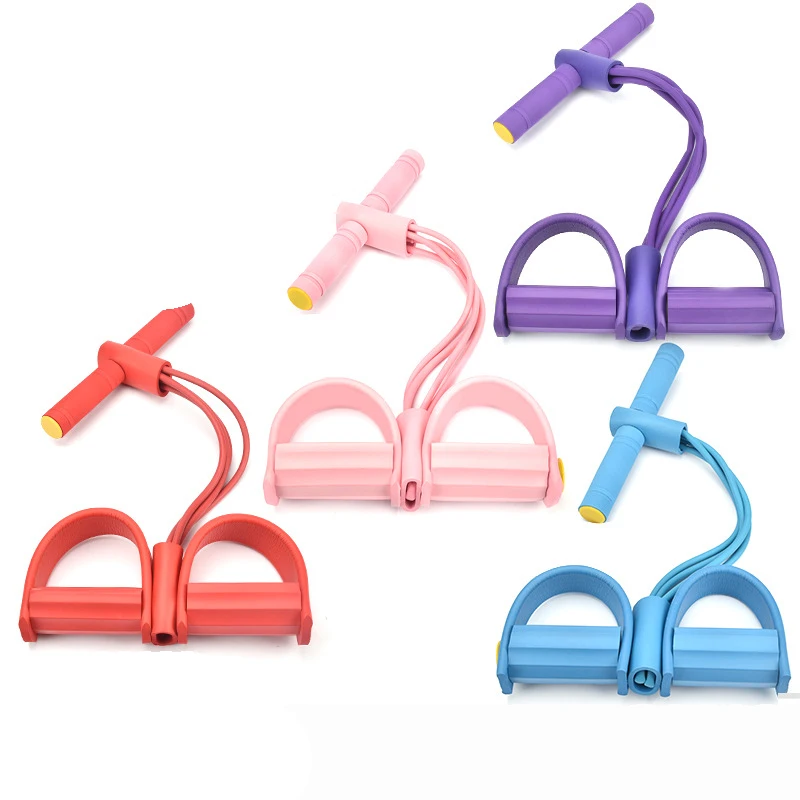 Fitness Resistance Bands Pull Rope Yoga 4 Tube Resistance Exerciser Indoor Gym Sport Training Elastic Bands Fitness Equipment
Fitness Resistance Bands Pull Rope Yoga 4 Tube Resistance Exerciser Indoor Gym Sport Training Elastic Bands Fitness Equipment