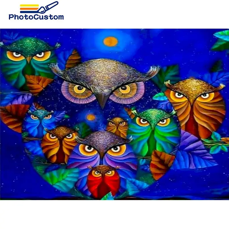 PhotoCustom DIY Painting By Number Owl Animals For adult Acrylic HandPainted Art birthday present By Numbers on canvas Drawing
PhotoCustom DIY Painting By Number Owl Animals For adult Acrylic HandPainted Art birthday present By Numbers on canvas Drawing