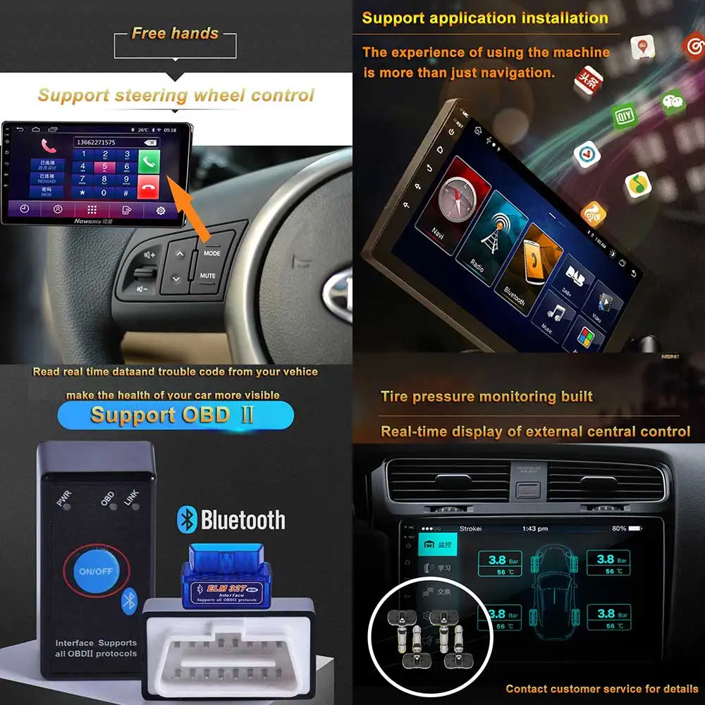 Автомагнитола 6 + 128G Android 11 для Mazda 3 2004-2013 maxx axel Wifi 4G Авто DVD GPS навигация стерео