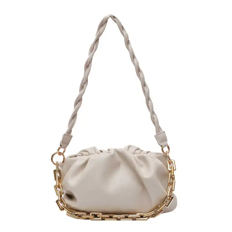 Solid Color Elegant Female Tote Bag 2021 Fashion Soft Leather New Women Designer Handbag Casual Travel Shoulder Messe Cloud Bag
Solid Color Elegant Female Tote Bag 2021 Fashion Soft Leather New Women Designer Handbag Casual Travel Shoulder Messe Cloud Bag