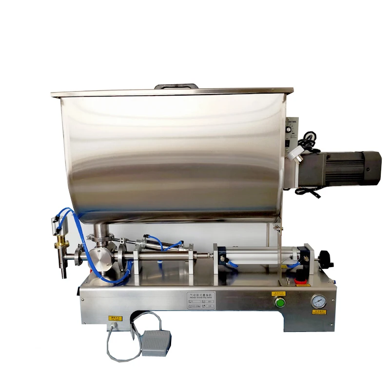 Paste Filling Machine Food Filling Machine Air Pump Stainless Steel Paste Filler Mix For Peanut Butter Chili Sauce
Paste Filling Machine Food Filling Machine Air Pump Stainless Steel Paste Filler Mix For Peanut Butter Chili Sauce