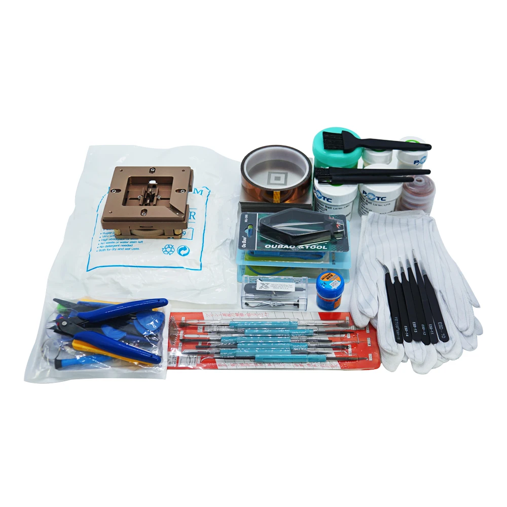 90mm Aluminium alloy BGA Reballing Station BGA Reball Kit Magnetism Lock 90mm Universal Bga Stencil BGA solder ball
90mm Aluminium alloy BGA Reballing Station BGA Reball Kit Magnetism Lock 90mm Universal Bga Stencil BGA solder ball