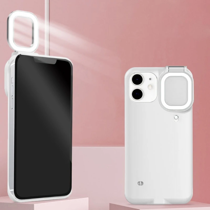 Fill Light Mobile Phone Case Ring Flash Protective CoverSmart Fill Light Cool Warm Tone Light USB Charging
Fill Light Mobile Phone Case Ring Flash Protective CoverSmart Fill Light Cool Warm Tone Light USB Charging