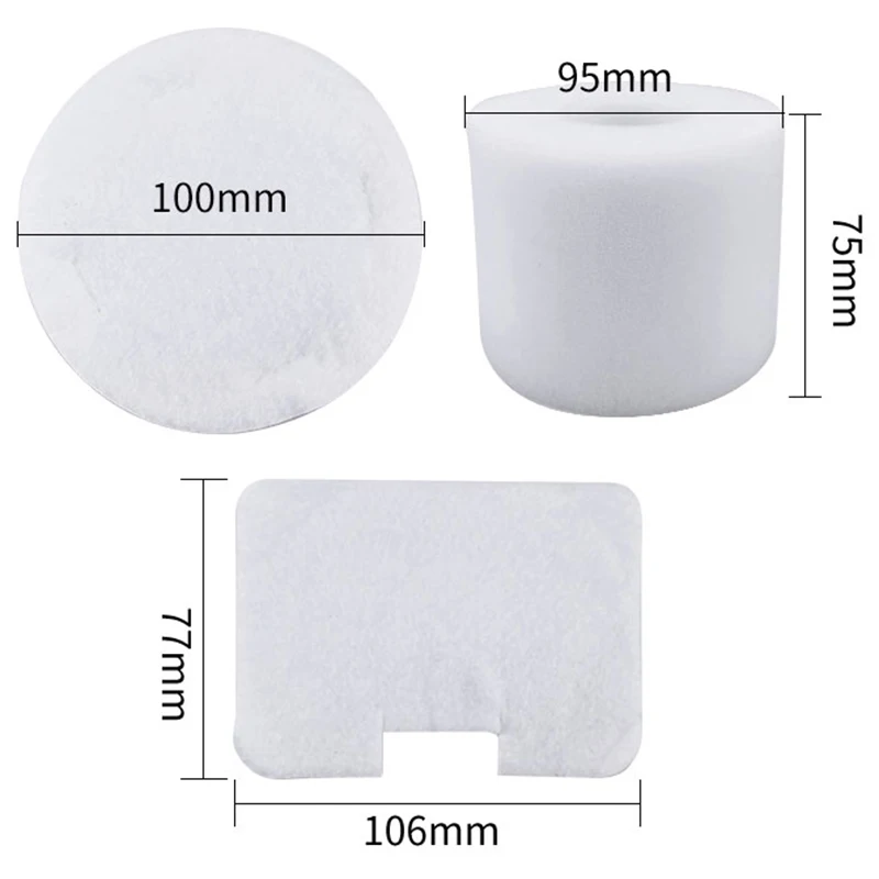 Vacuum Filters for Shark NV36 NV42 NV44 NV46 UV410 UV402 XFF36 Vacuum Cleaner Accessories
Vacuum Filters for Shark NV36 NV42 NV44 NV46 UV410 UV402 XFF36 Vacuum Cleaner Accessories