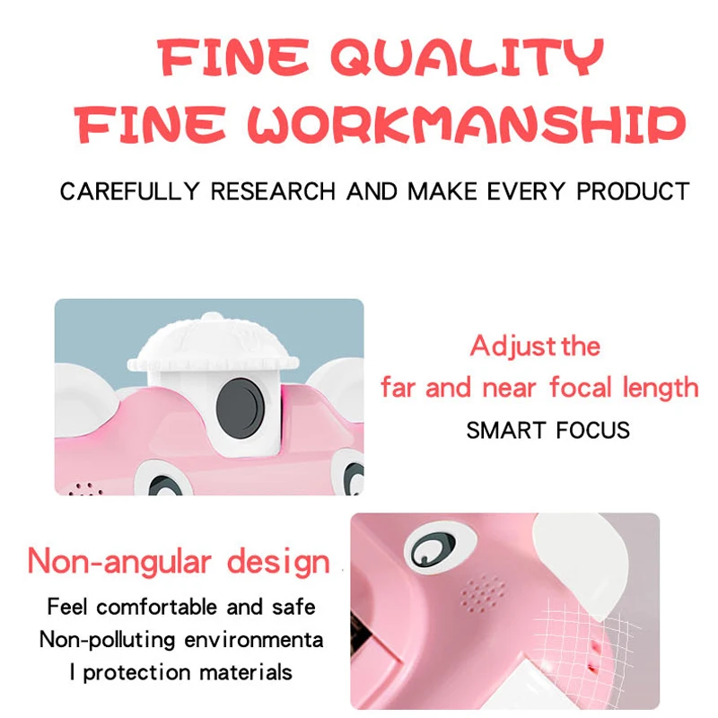 2020 Kids Camera Digital Camera Portable High Definition Camcorder Outdoor Toys Gifts for Girls Boys
2020 Kids Camera Digital Camera Portable High Definition Camcorder Outdoor Toys Gifts for Girls Boys