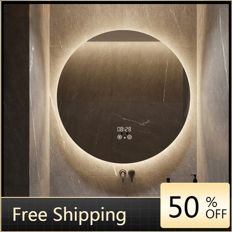 Nordic Bathroom Mirror With Led Light Touch Decoration Mirror Bathroom Light Smart Mirror Espejo Con Luz Led Smart Bathroom
Nordic Bathroom Mirror With Led Light Touch Decoration Mirror Bathroom Light Smart Mirror Espejo Con Luz Led Smart Bathroom