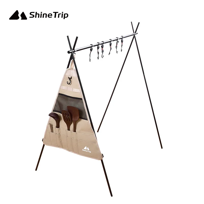 Outdoor Camping Portable Storage Hook Rack Folding Tripod Camping Tool Storage Bag Large Capacity Tableware Organizer Bag
Outdoor Camping Portable Storage Hook Rack Folding Tripod Camping Tool Storage Bag Large Capacity Tableware Organizer Bag