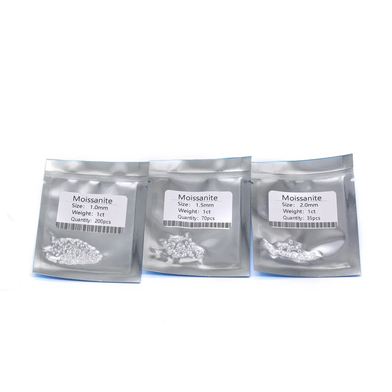 CADERMAY Whloesale 0.8mm-2.9mm White D VVS Melee Moissanite Diamond Gemstones For Jewelry Making
CADERMAY Whloesale 0.8mm-2.9mm White D VVS Melee Moissanite Diamond Gemstones For Jewelry Making