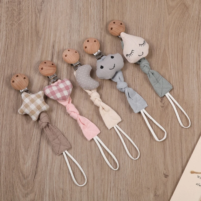 Baby Pacifier Clip Chain Cotton Cartoon Country Style Pacifier Holder Dummy Clips Handmade Baby Christmas Gift
Baby Pacifier Clip Chain Cotton Cartoon Country Style Pacifier Holder Dummy Clips Handmade Baby Christmas Gift