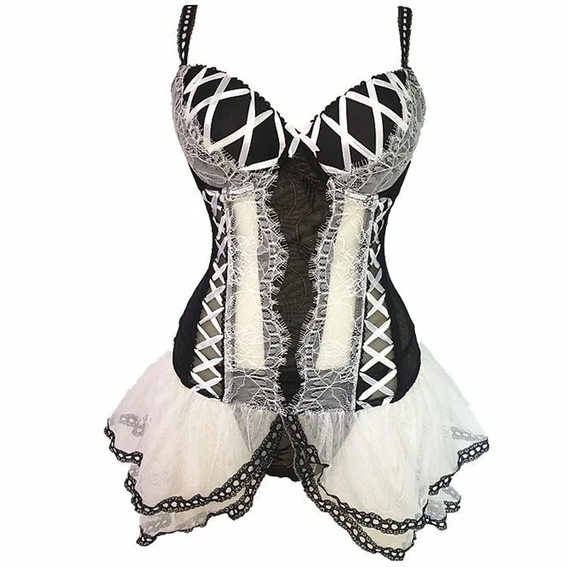 Female Solid Bustier Overbust Push Up Corset Dress Underbust Steampunk Sexy Bustier and Corset Women High Elastic Lace Corsets
Female Solid Bustier Overbust Push Up Corset Dress Underbust Steampunk Sexy Bustier and Corset Women High Elastic Lace Corsets