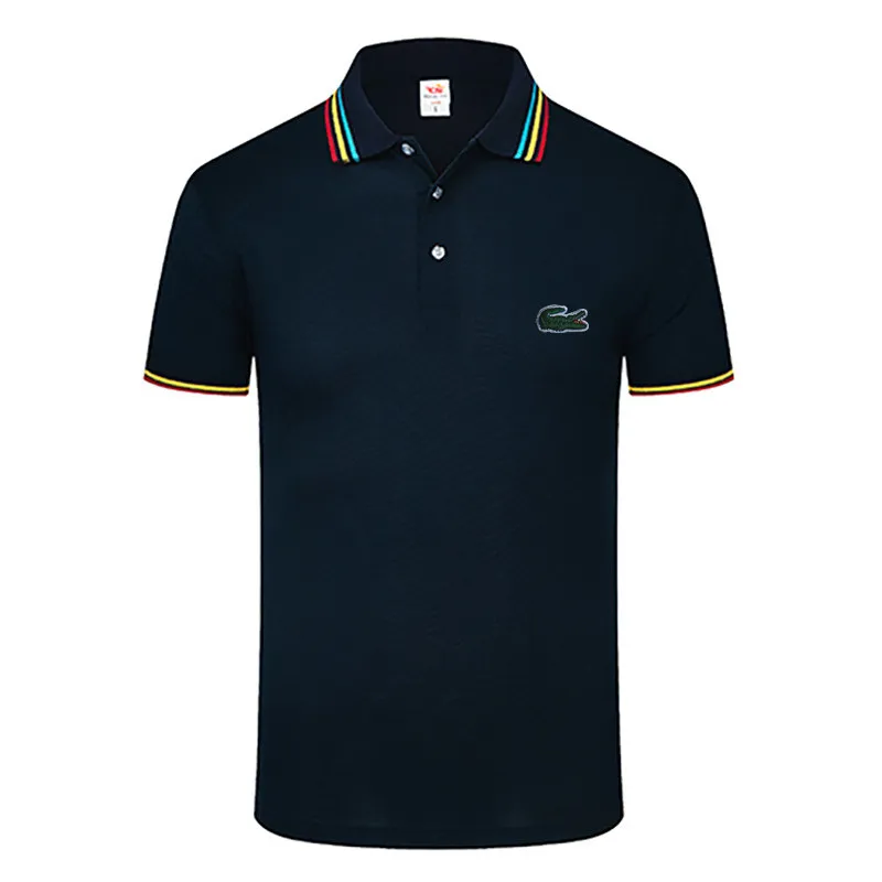 2021 Summer Sell Like Hot Cakes Men's Short-sleeved Lapel T-shirt Casual Business Faddish Polo Shirt Men's short sleeve Tops
2021 Summer Sell Like Hot Cakes Men's Short-sleeved Lapel T-shirt Casual Business Faddish Polo Shirt Men's short sleeve Tops