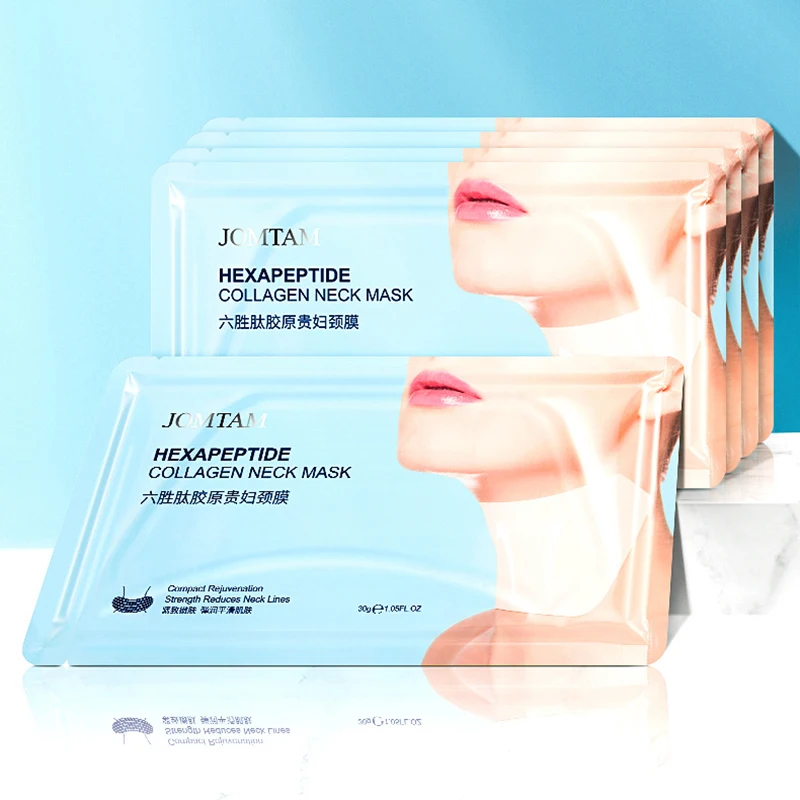 5pcs Hexapeptide Collagen Ladies Neck Mask Moisturizing Gentle Cleansing Fades Wrinkles Repair Elastic And Firm Brightening
5pcs Hexapeptide Collagen Ladies Neck Mask Moisturizing Gentle Cleansing Fades Wrinkles Repair Elastic And Firm Brightening
