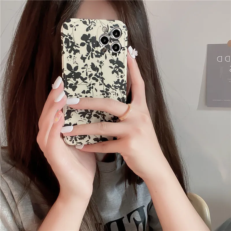 Retro Splash ink abstract Flowers art Korean Phone Case For iPhone 11 12 Pro Max Xr Xs Max 7 8 Plus X 7Plus case Cute Soft Cover
Retro Splash ink abstract Flowers art Korean Phone Case For iPhone 11 12 Pro Max Xr Xs Max 7 8 Plus X 7Plus case Cute Soft Cover