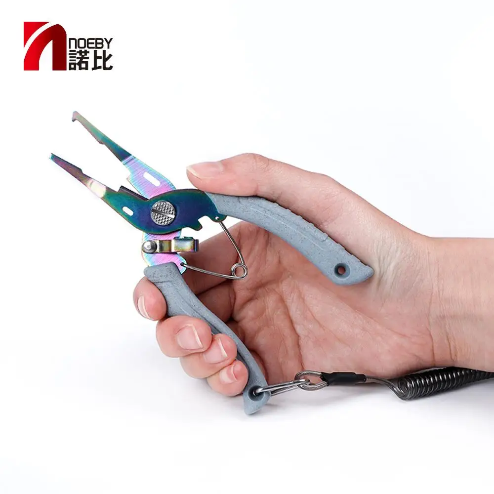 NOEBY Fishing Pliers stainless steel Braid Line Hook Recover Straw Cutting Multifunction Scissors Fishing Tackle 2020
NOEBY Fishing Pliers stainless steel Braid Line Hook Recover Straw Cutting Multifunction Scissors Fishing Tackle 2020