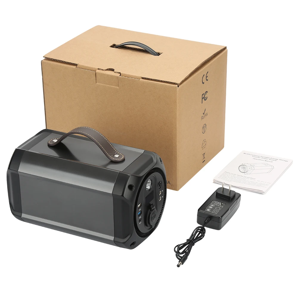 110V 300W Portable Power Station 75000mAh Battery AC Outlet Type C Quick Charge Pure Sine Wave Flashlight For Camping Travel
110V 300W Portable Power Station 75000mAh Battery AC Outlet Type C Quick Charge Pure Sine Wave Flashlight For Camping Travel