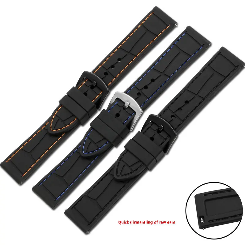 Soft and Waterproof silicone watch band replacement belt man and women Sports Rubber strap 20 22 24 26mm
Soft and Waterproof silicone watch band replacement belt man and women Sports Rubber strap 20 22 24 26mm