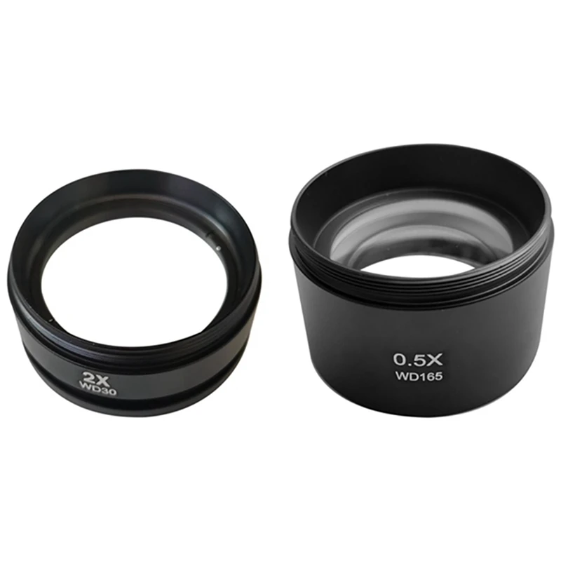 WD165 0.5X +WD30 2.0X Auxiliary Objects Lens Microscope Camera Lens For Trinocular Stereo Zoom Microscope Barlow Lens
WD165 0.5X +WD30 2.0X Auxiliary Objects Lens Microscope Camera Lens For Trinocular Stereo Zoom Microscope Barlow Lens