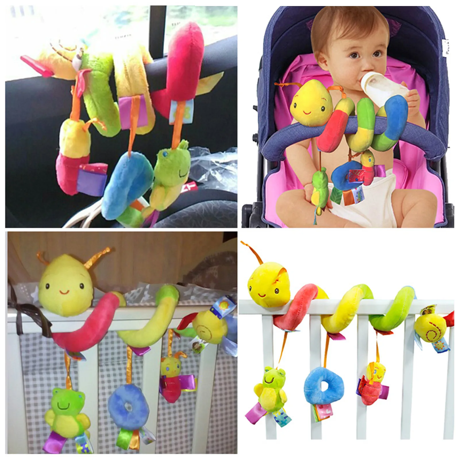 Baby Toys For Children 0-12 Months Plush Rattle Crib Spiral Hanging Mobile Infant Newborn Stroller Bed Animal Gift handy
Baby Toys For Children 0-12 Months Plush Rattle Crib Spiral Hanging Mobile Infant Newborn Stroller Bed Animal Gift handy