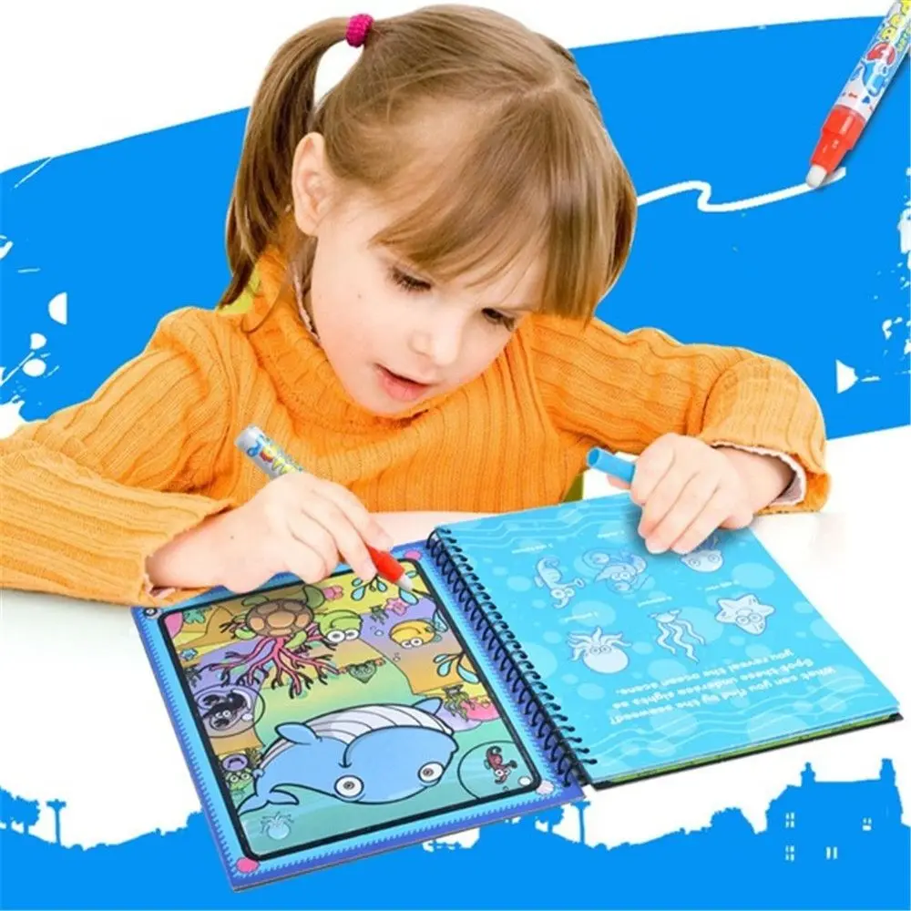 Coloring Paper Books for Kids Magic 6min Recycle Drawing Toys DIY Art and Crafts Painting Learning Educational Drawing Board Toy
Coloring Paper Books for Kids Magic 6min Recycle Drawing Toys DIY Art and Crafts Painting Learning Educational Drawing Board Toy