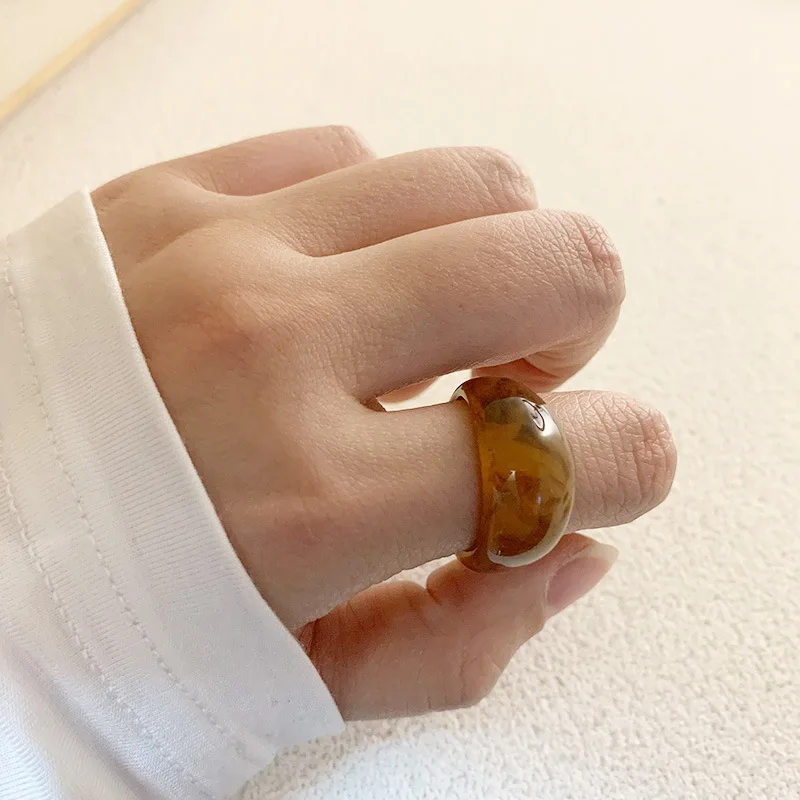 2020 New Colorful Transparent Acrylic Rings Irregular Marble Pattern Rings Resin Tortoise Rings For Women Girls Jewelry Gift
2020 New Colorful Transparent Acrylic Rings Irregular Marble Pattern Rings Resin Tortoise Rings For Women Girls Jewelry Gift