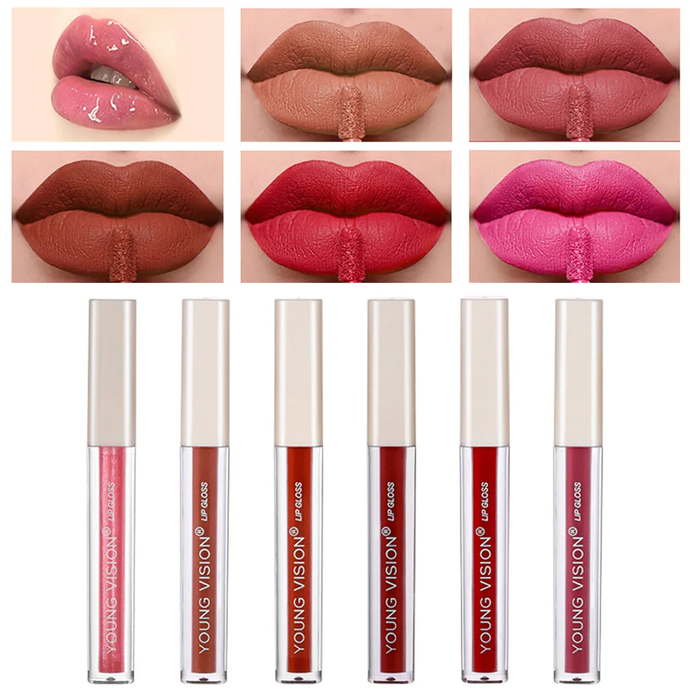Matte Liquid Lipstick Set Waterproof Long Lasting Lip Gloss for Soft Charming Lips Women's Makeup Gift for Birthday DropShipping
Matte Liquid Lipstick Set Waterproof Long Lasting Lip Gloss for Soft Charming Lips Women's Makeup Gift for Birthday DropShipping