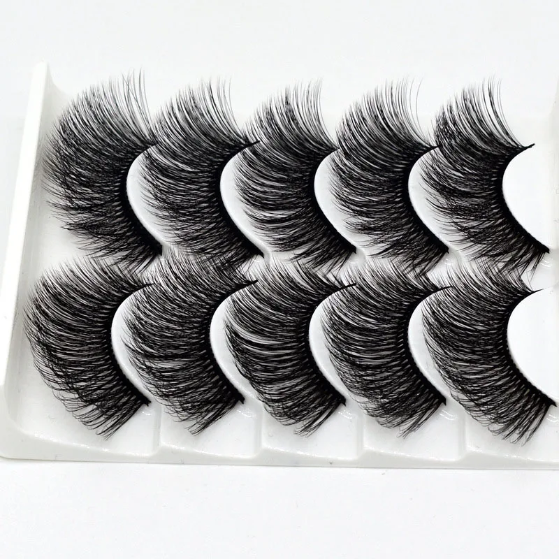 5 Pairs False Eyelashes 3D Multilayers New Wispies Eye Lash Extension Faux Mink Hair Long Thick Full Volume False Eyelashes
5 Pairs False Eyelashes 3D Multilayers New Wispies Eye Lash Extension Faux Mink Hair Long Thick Full Volume False Eyelashes