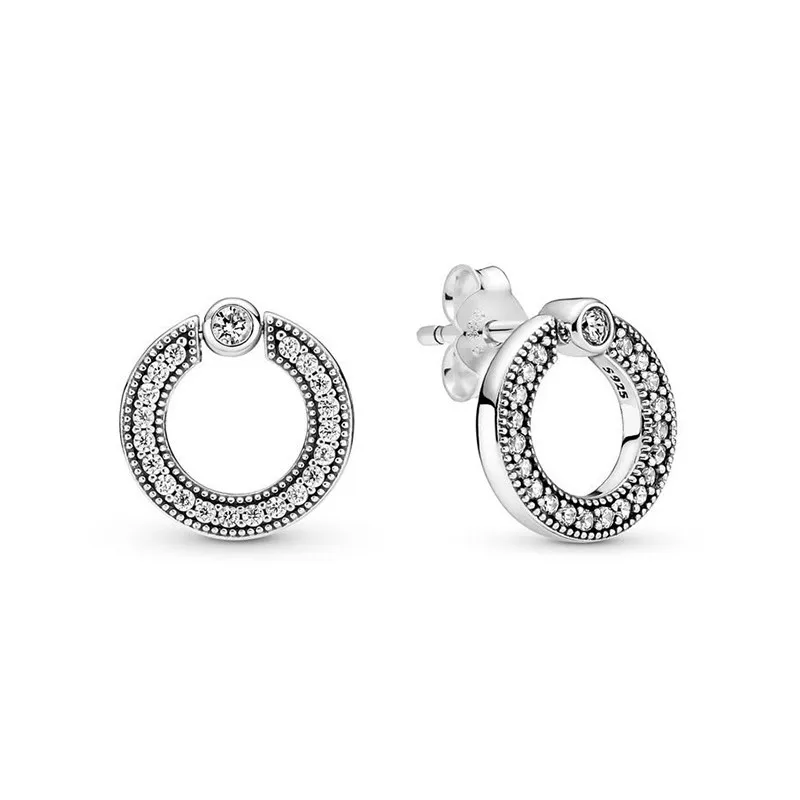 2021 New 925 Silver PAVE Inlay & Logo Double-sided Ring Earrings Suitable For Women's Wedding Holiday Gifts Diy Charm Jewelry
2021 New 925 Silver PAVE Inlay & Logo Double-sided Ring Earrings Suitable For Women's Wedding Holiday Gifts Diy Charm Jewelry