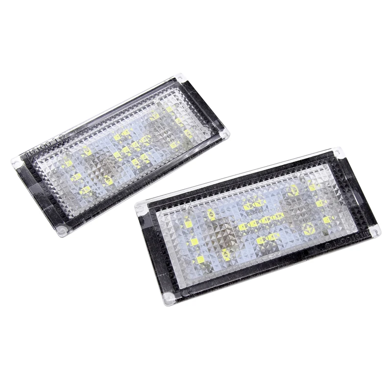 2 Pcs/Set 12V Car Error Free 18 LED Factory License Lamp Signal Light for BMW 7-Series E65 E66 2006-2008
2 Pcs/Set 12V Car Error Free 18 LED Factory License Lamp Signal Light for BMW 7-Series E65 E66 2006-2008