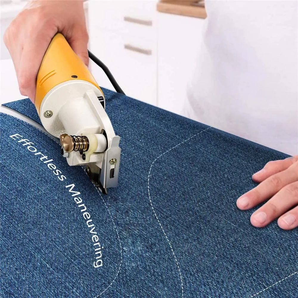 Mini Electric Rotary Cloth Cutter Handheld 2" Fabric Cutter Octagonal Knife Electric Scissors For Multi Layer Leather Wool
Mini Electric Rotary Cloth Cutter Handheld 2" Fabric Cutter Octagonal Knife Electric Scissors For Multi Layer Leather Wool