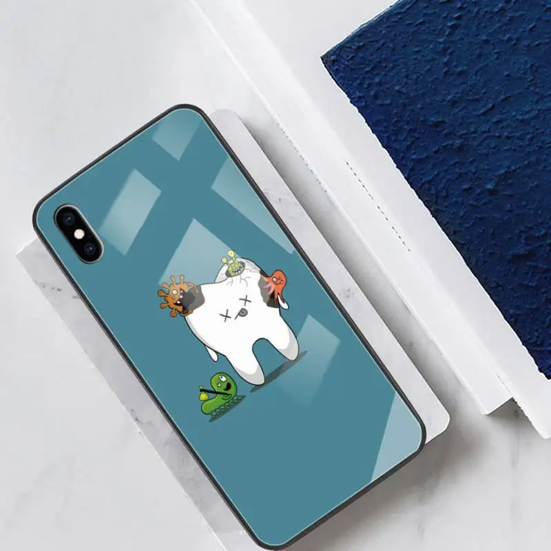 Funny Teeth Dentist Glass Phone Case Fundas Coque for IPhone 12 11 Pro Max Cases XR XS 7 8 Plus Cover Accessories Carcasa
Funny Teeth Dentist Glass Phone Case Fundas Coque for IPhone 12 11 Pro Max Cases XR XS 7 8 Plus Cover Accessories Carcasa