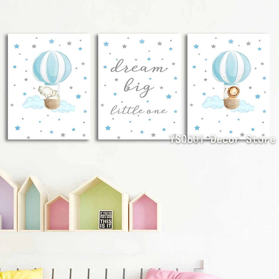 Cute Elephant Nursery Cartoon Animal Wall Art Canvas Painting Posters and Prints Pictures Home Baby Kids Room Decor (No Frame)
Cute Elephant Nursery Cartoon Animal Wall Art Canvas Painting Posters and Prints Pictures Home Baby Kids Room Decor (No Frame)