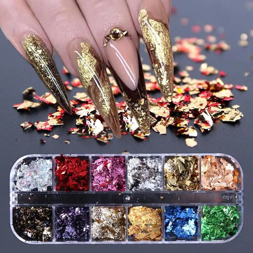 New 12 Grids/Sets Nail Glitter Sequin Mixed Mirror/Mermaid/Sugar Round DIY Flake Paillette Nail Art Decorations
New 12 Grids/Sets Nail Glitter Sequin Mixed Mirror/Mermaid/Sugar Round DIY Flake Paillette Nail Art Decorations
