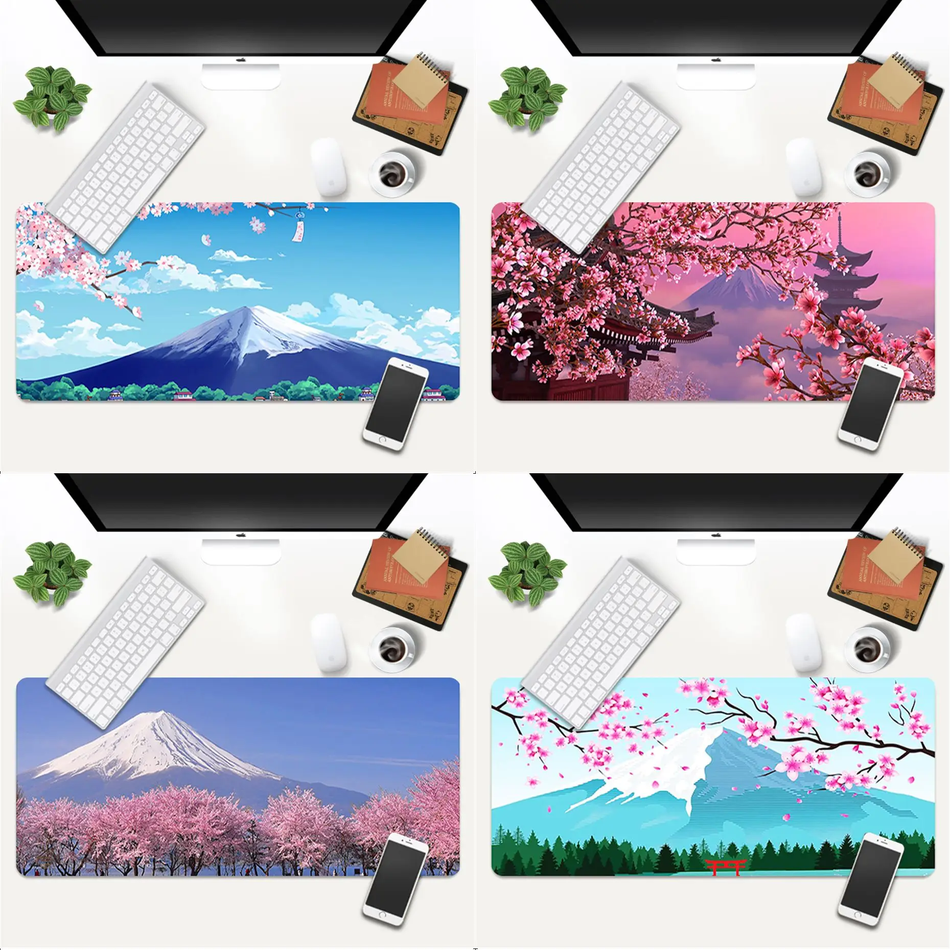 Japanese pink cherry blossom style New Printed Gamer Speed Mice Retail Large Rubber Mousepad Size for 30x90cm 400x900x5mm
Japanese pink cherry blossom style New Printed Gamer Speed Mice Retail Large Rubber Mousepad Size for 30x90cm 400x900x5mm