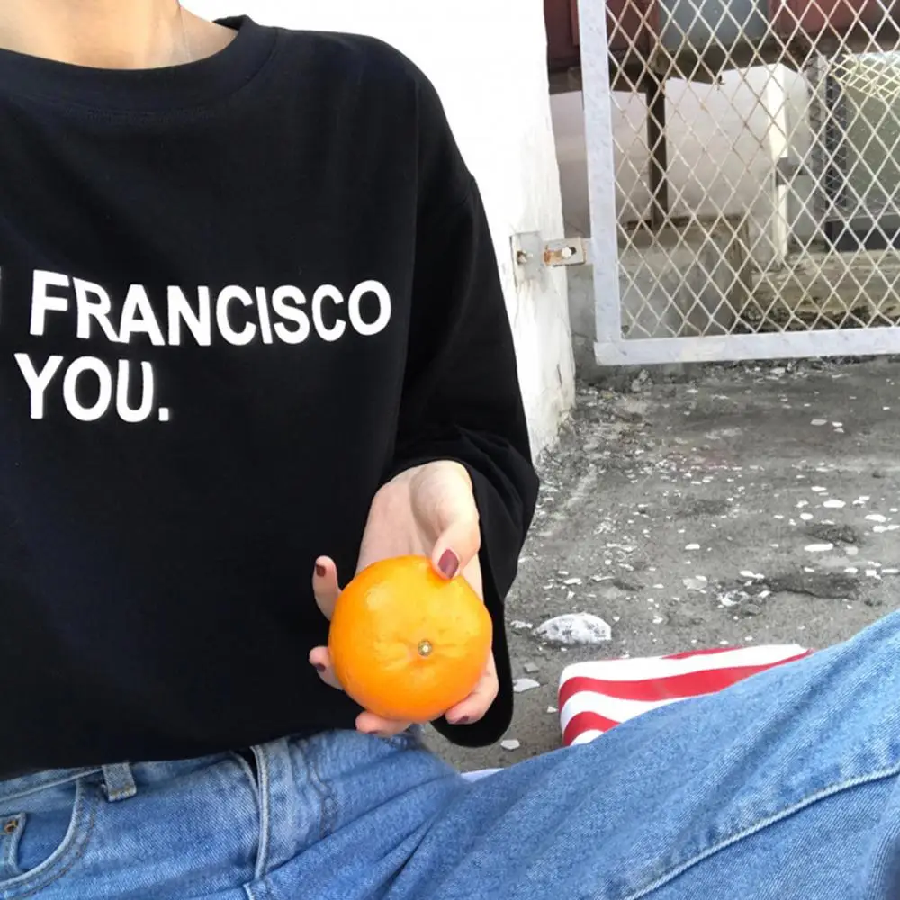 Blouses Women Casual Summer Casual Women Autumn Long Sleeve O Neck Letters Print Blouse Top Loose Pullover camisetas de mujer
Blouses Women Casual Summer Casual Women Autumn Long Sleeve O Neck Letters Print Blouse Top Loose Pullover camisetas de mujer