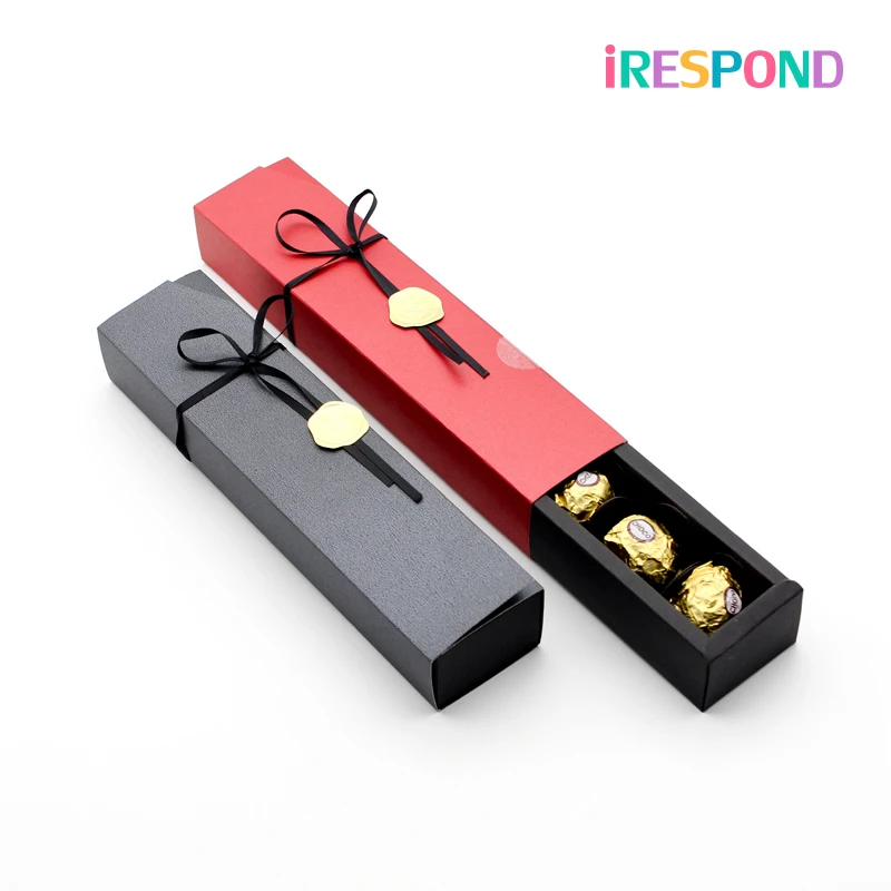 6PCS Candy Box Wedding Gift Packaging Black Red Kraft Paper Boxes With Ribbon Stickers 6 Chocolate Gift Boxes Packaging Sweet
6PCS Candy Box Wedding Gift Packaging Black Red Kraft Paper Boxes With Ribbon Stickers 6 Chocolate Gift Boxes Packaging Sweet