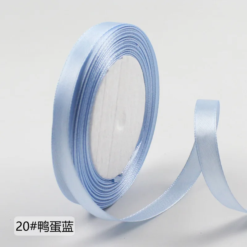 25 yards/Roll 10mm Satin Ribbons for Wedding Birthday Party Gift Wrapping Christmas Halloween Festival Supplies DIY Crafts
25 yards/Roll 10mm Satin Ribbons for Wedding Birthday Party Gift Wrapping Christmas Halloween Festival Supplies DIY Crafts