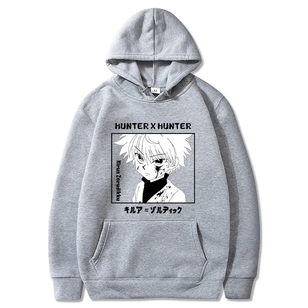 Hunter X Hunter Gon Killua Anime Hoodie Women's Sweatshirt Streetwear Hoodies Hooded Pullover Autumn 2020 Women's Men Clothing
Hunter X Hunter Gon Killua Anime Hoodie Women's Sweatshirt Streetwear Hoodies Hooded Pullover Autumn 2020 Women's Men Clothing