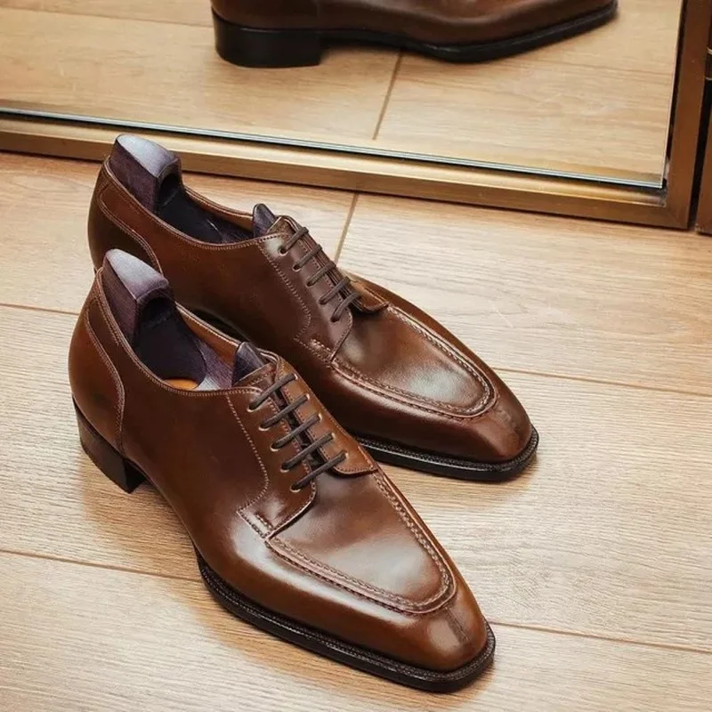 Men's Handmade PU Low Heel Pointed Toe Strap Classic Retro Fashion Trend All-match Formal Business Casual Men's Shoes KA007
Men's Handmade PU Low Heel Pointed Toe Strap Classic Retro Fashion Trend All-match Formal Business Casual Men's Shoes KA007