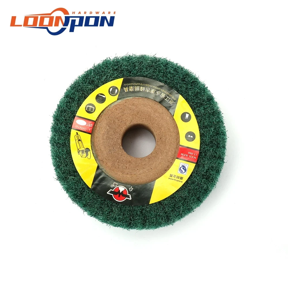 4/5/6/8/10/12inch Non-woven Scouring Pad Grinding Wheel Flap Mop Polishing Wheel Disc Bore 20mm 180Grit 1Pc
4/5/6/8/10/12inch Non-woven Scouring Pad Grinding Wheel Flap Mop Polishing Wheel Disc Bore 20mm 180Grit 1Pc