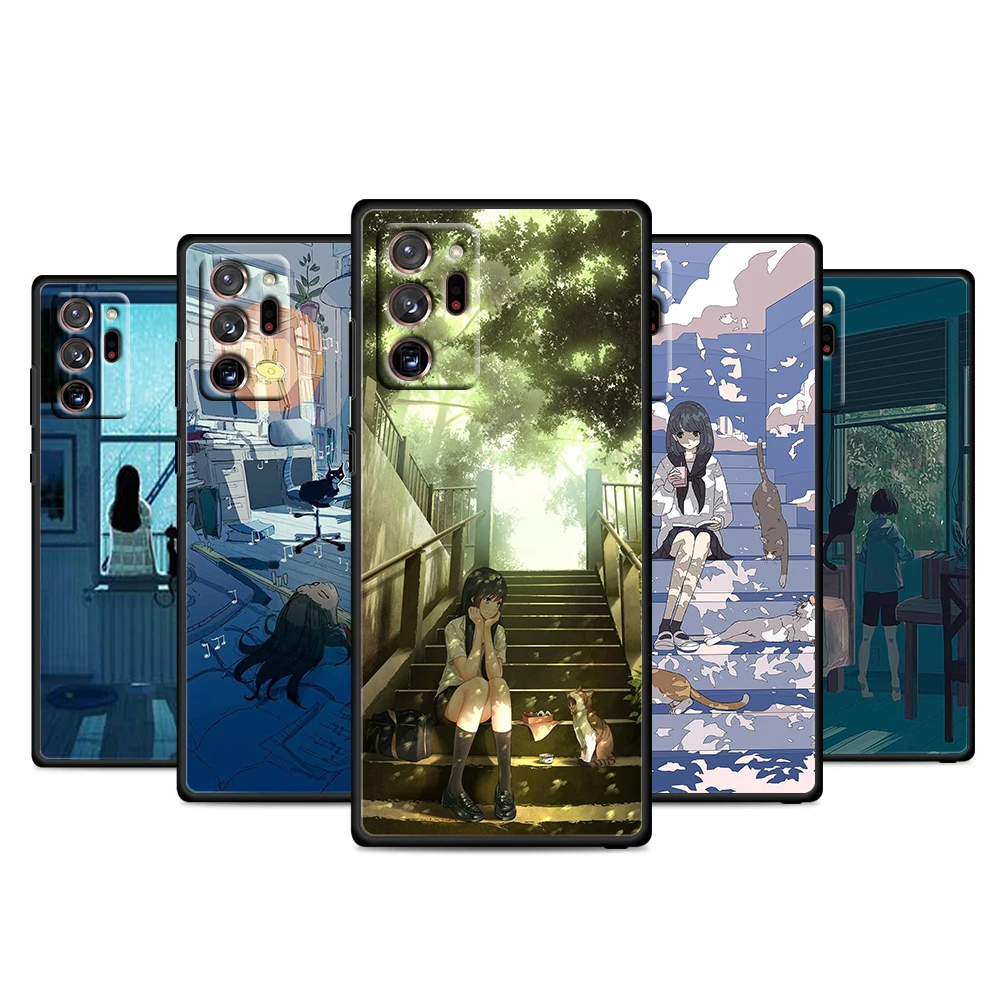 Girl And Cat Art Aesthetic for Samsung Galaxy Note 20 10 9 8 M52 M21 F22 M32 A32 F42 F52 M12 M62 M01 M02 Black Phone Case
Girl And Cat Art Aesthetic for Samsung Galaxy Note 20 10 9 8 M52 M21 F22 M32 A32 F42 F52 M12 M62 M01 M02 Black Phone Case